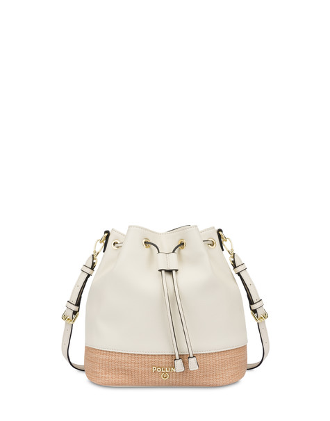 Borsa A Spalla Ivory/sand