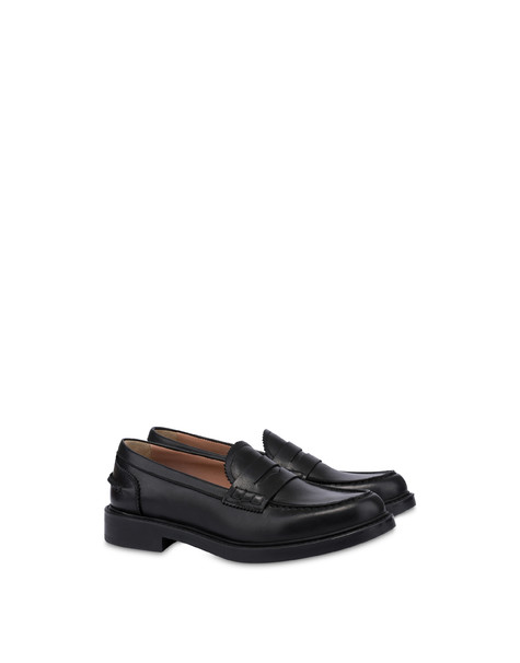 Mocassino Cambridge In Vitello Nero