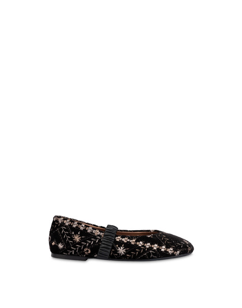 Ballet Ballerina In Velvet Black