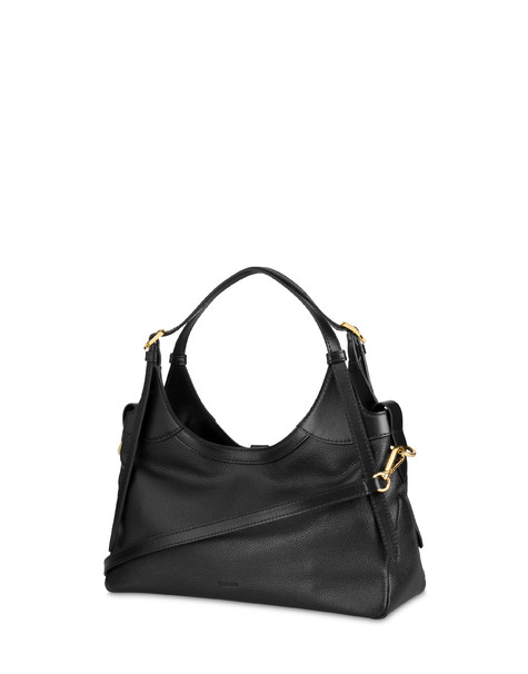 Mia Small Double Handle Bag In Grained Calfskin  Mia Small Double Handle Bag In Grained Calfskin