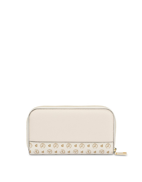 Portafoglio Zip Around Avorio/avorio/taupe