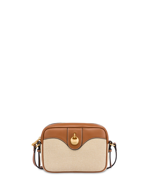 Borsa A Spalla Beige/ivory/hide