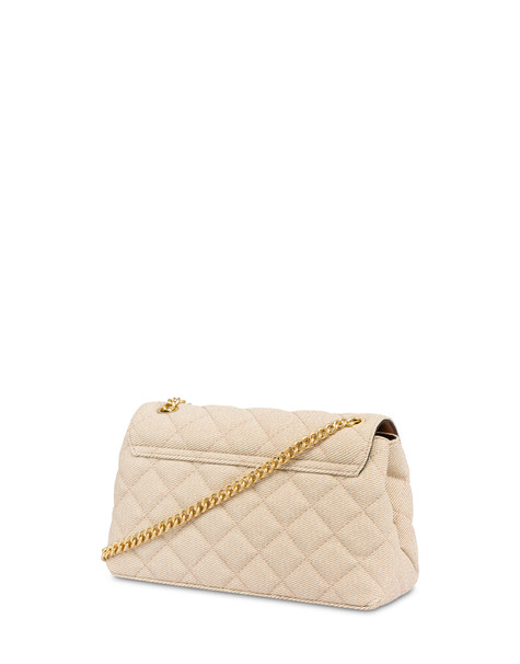 Waltzer Night Shoulder Bag Beige/ivory/hide