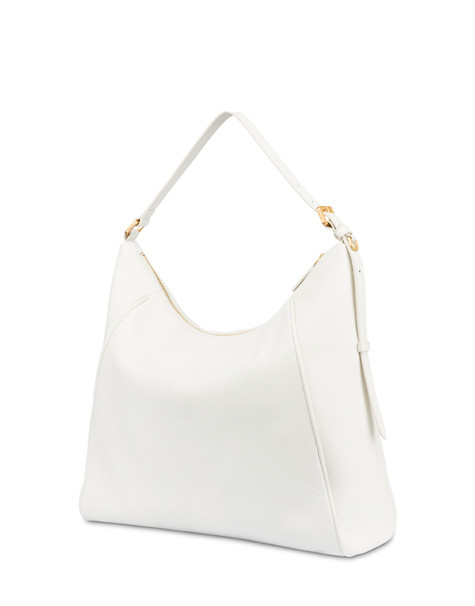 Hobo Bag Echos Real Leather Avorio