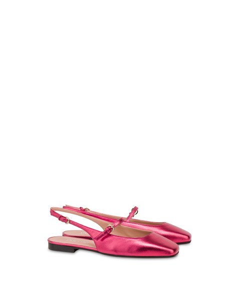 Slingback Ballet In Nappa Loto