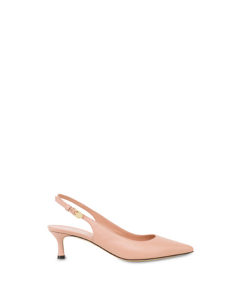 Slingback Aria In Nappa Nude