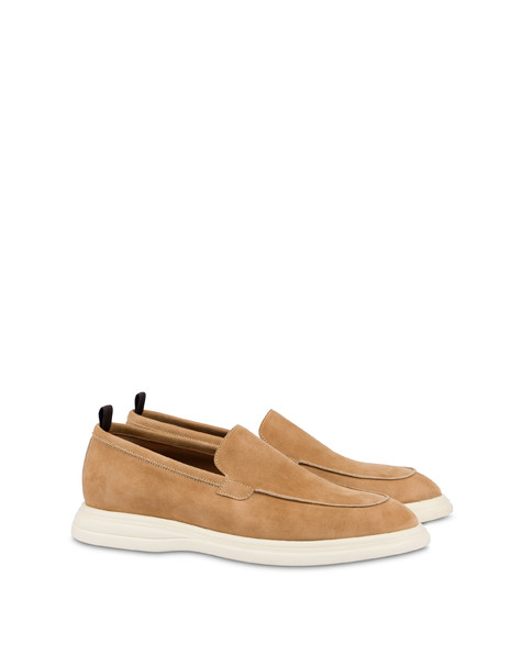 Loafer Anderson In Nabuk Cuoio