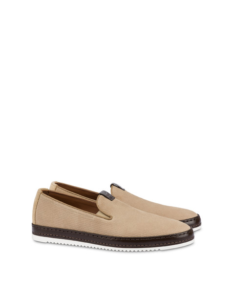 Slip On Foxing In Crosta Sabbia