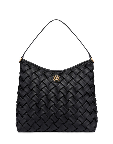 Interlace Hobo Bag Black/black Interlace Hobo Bag Black/black