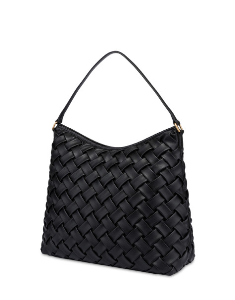 Interlace Hobo Bag Black/black Interlace Hobo Bag Black/black