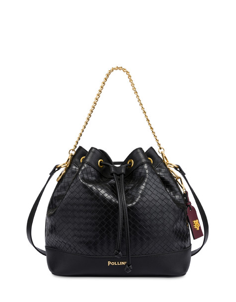 Dublin Bucket Bag Black/black/bordeaux Dublin Bucket Bag Black/black/bordeaux