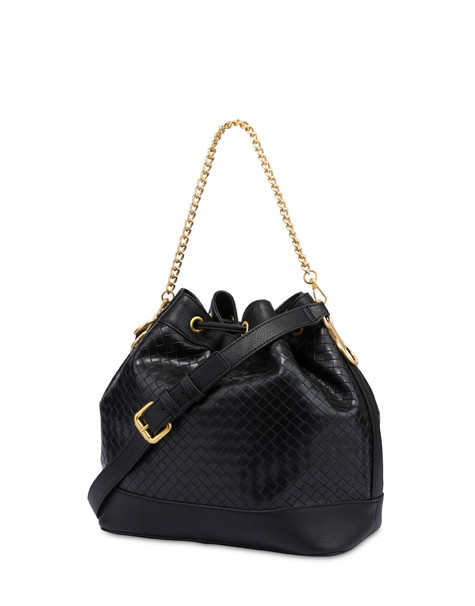 Dublin Bucket Bag Black/black/bordeaux Dublin Bucket Bag Black/black/bordeaux