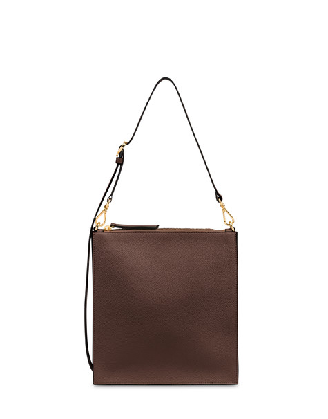 Shoulder Bag Solid In Vitello T.moro/t.moro