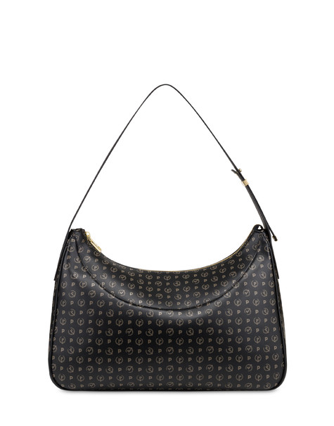 Hobo Bag Heritage In Soft Relief Nero/nero