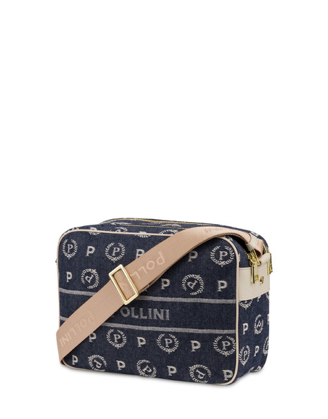 Camera Bag Heritage Marina In Denim Blu/avorio