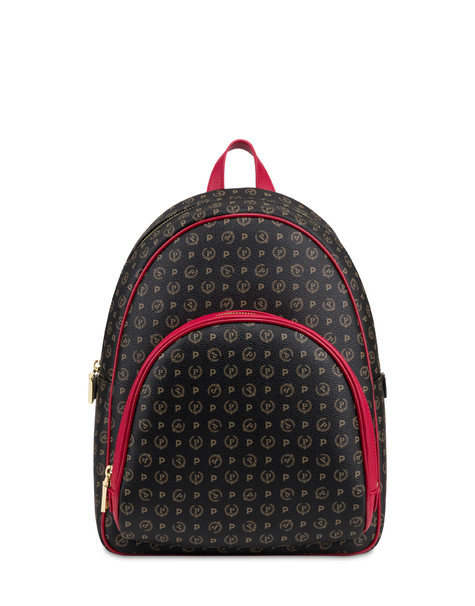 Hobo Bag Heritagein Soft Relief Nero/lacca