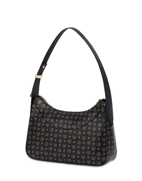 Hobo Bag Heritage In Soft Relief Nero/nero