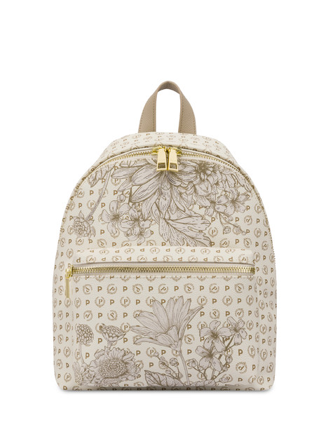 Zaino In Heritage Botanical Avorio/ghiaccio