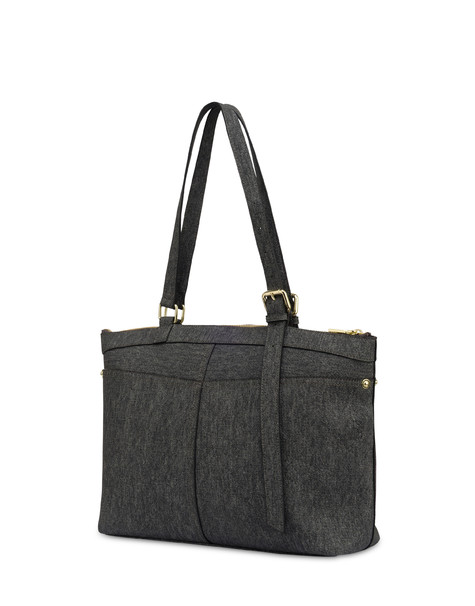 Schultertasche Indigo Aus Pu 