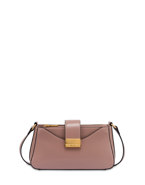 Aurora Shoulder Bag In Plain Pu Old Rose