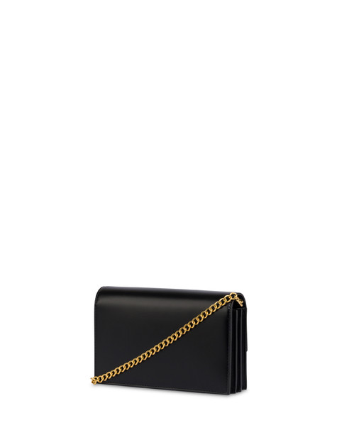 Clutch In Plain Pu Black