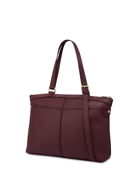 Indigo Shoulder Bag In Pu Burgundy/burgundy