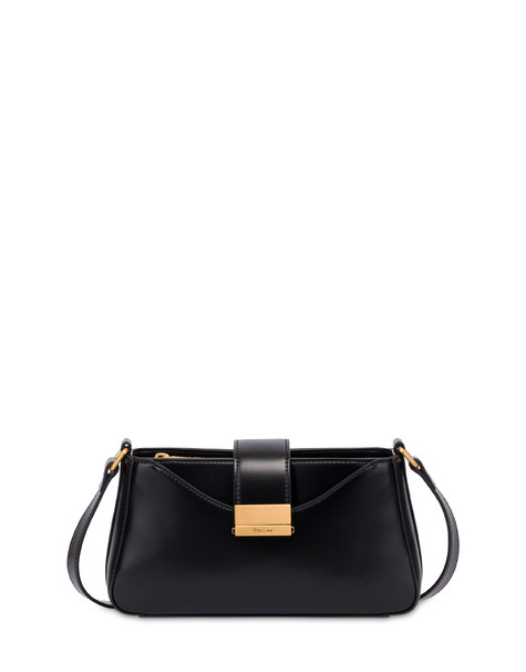 Borsa A Spalla Aurora In Plain Pu Nero