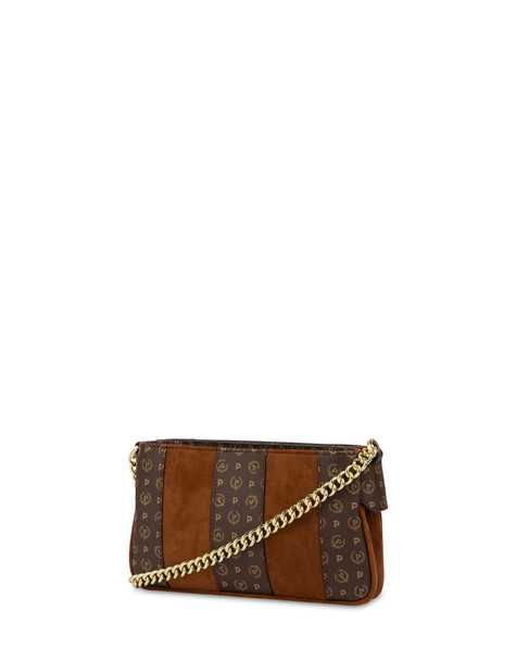 Crossbody Bag Interplay In Fabric Suede Ed Heritage Pvc Tan/marrone
