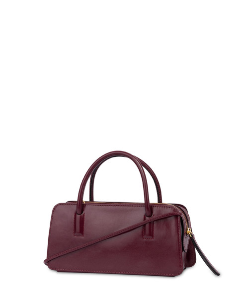 Lady Small Handbag In Patent Calfskin Wine