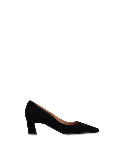 Décolleté Aurora In Camoscio Nero