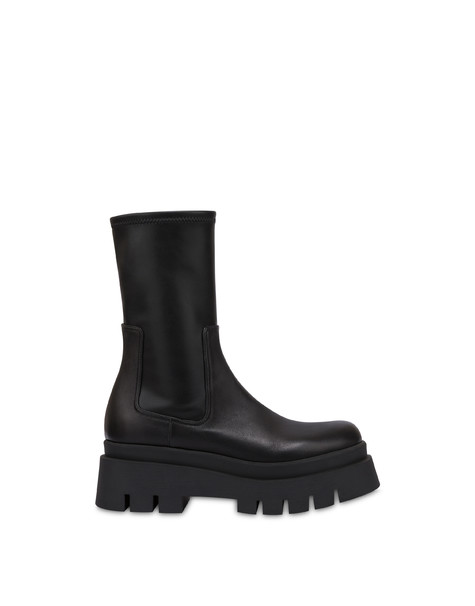 Stivaletto Ground In Soft Pu Nero
