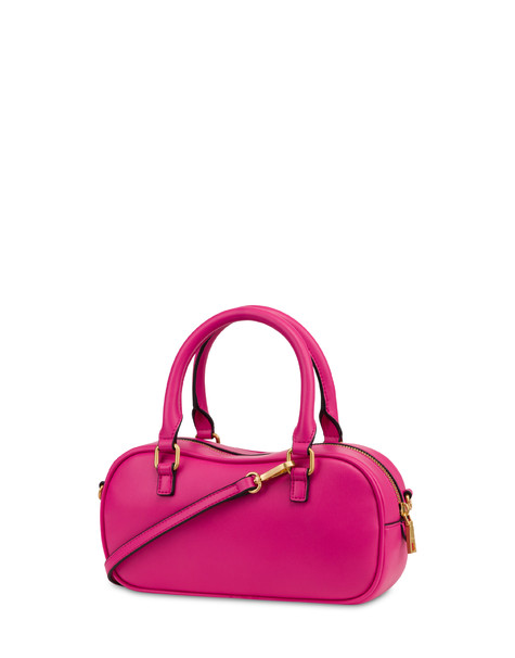 Bowling Bag Bon Bon In Soft Pu Fuxia
