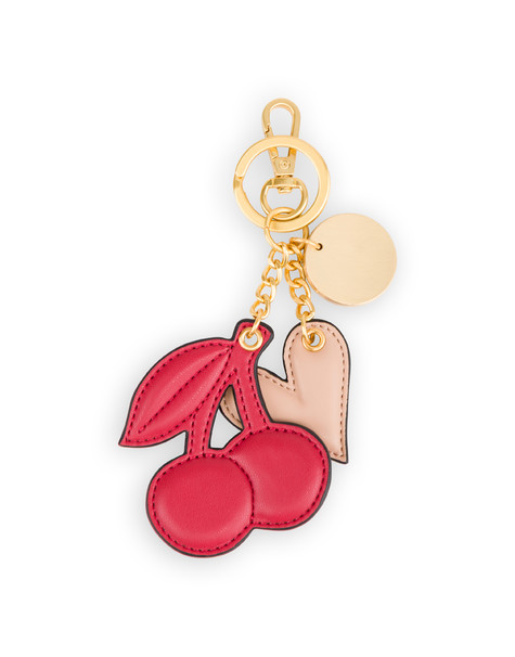 Portachiavi Con Charms Nude/rosso