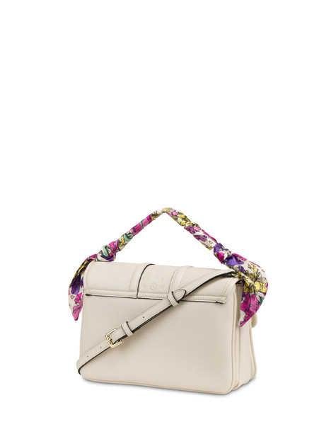 Top Handle Bag Lirio In Soft Pu Avorio/avorio
