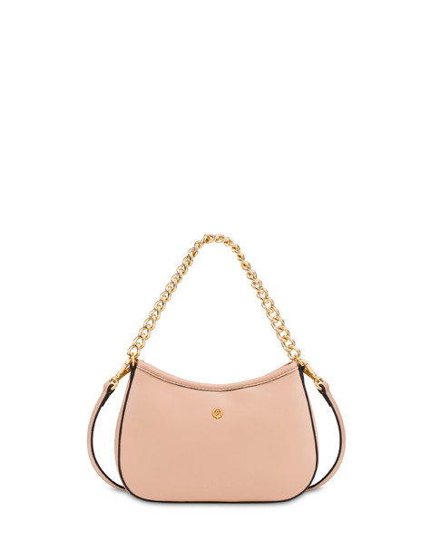 Bon Bon Crossbody Bag In Soft Vegan Leather Nude