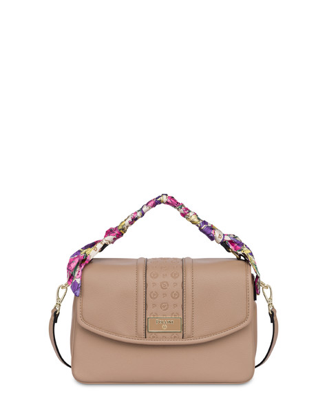 Top Handle Bag Lirio In Soft Pu Taupe/taupe