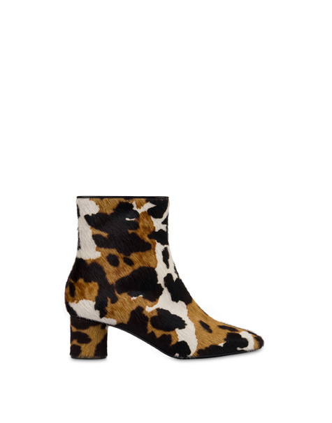Stivaletto Sofia In Cavallino Stampato Cow/nero