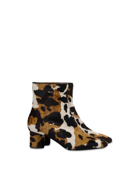 Stivaletto Sofia In Cavallino Stampato Cow/nero