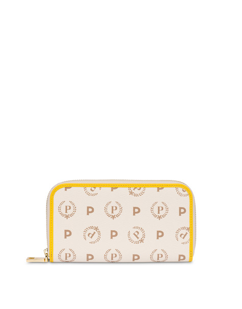 Portafoglio Zip Around Heritage Summer Capsule Avorio/giallo