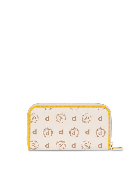 Portafoglio Zip Around Heritage Summer Capsule Avorio/giallo