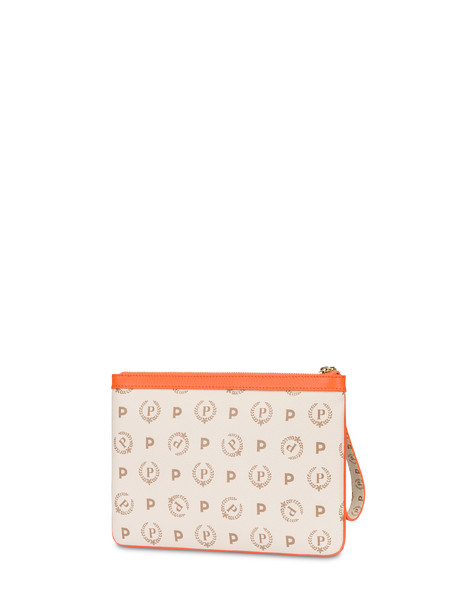 Pochette Heritage Summer Capsule Avorio/arancio