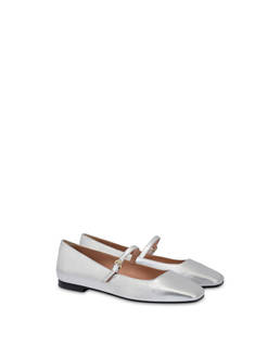 Ballerine in nappa laminata Nina Photo 2