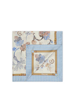 Foulard in seta con stampa botanica Photo 1