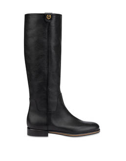 Core Riding Boot in Tumbled Calfskin Photo 1