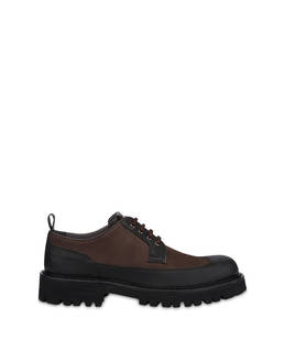 Budapest Derby in Hydro Nubuck and Waxed Calfskin Photo 1