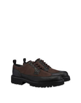 Budapest Derby in Hydro Nubuck and Waxed Calfskin Photo 2