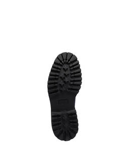 Mid Budapest Boot in Wool Fabric and Tumbled Calfskin with Deerskin Pattern Photo 4
