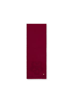 Schal aus Wollmischung mit Ton-in-Ton-Jacquard-Blume Photo 1