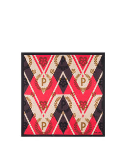 Seidenschal mit Chevron-Muster Photo 1