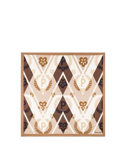 Seidenschal mit Chevron-Muster Photo 1